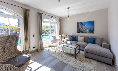 Wohnzimmer der Premium Präsidentensuite